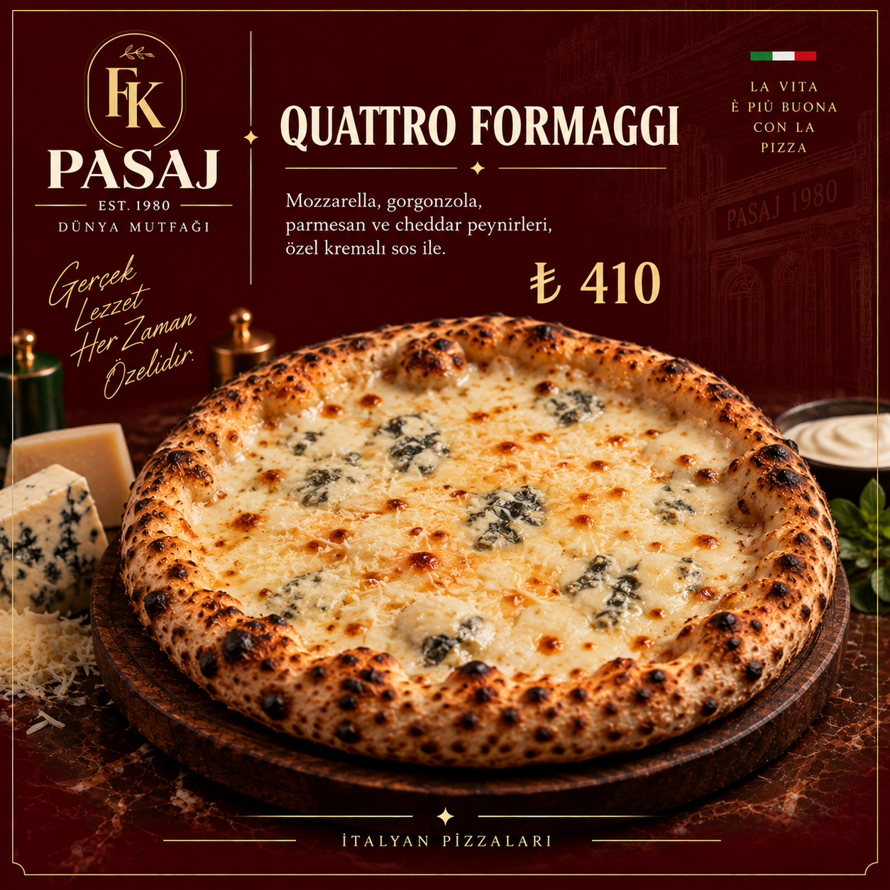 QUATTRO FORMAGGI